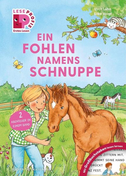 Leseprofis - GROSSBUCHSTABEN: EIN FOHLEN NAMENS SCHNUPPE, 1. Klasse Leseprofis - GROSSBUCHSTABEN: EIN FOHLEN NAMENS SCHNUPPE, 1. Klasse