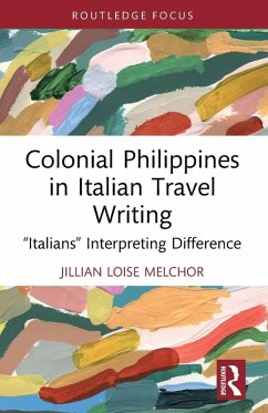 Cover Colonial Philippines in Italian Travel Writing