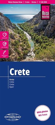 Cover Reise Know-How Landkarte Kreta   Crete (1:140.000)