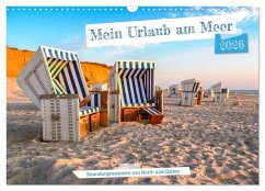 Cover Mein Urlaub am Meer (Wandkalender 2026 DIN A3 quer), CALVENDO Monatskalender