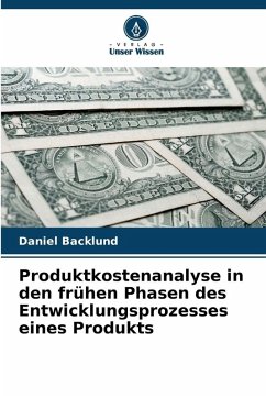 Cover Produktkostenanalyse in den frühen Phasen des Entwicklungsprozesses eines Produkts