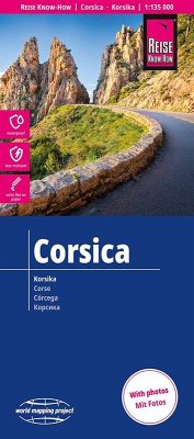Cover Reise Know-How Landkarte Korsika / Corsica (1:135.000)