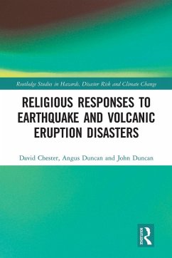 Cover Religious Responses to Earthquake and Volcanic Eruption Disasters