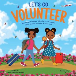 Cover LET'S GO VOLUNTEER. Mariam and Simba's Adventure