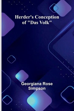 Cover Herder'S Conception Of 