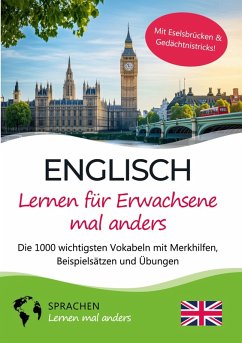 Cover Englisch lernen für Erwachsene mal anders - Die 1000 wichtigsten Vokabeln mit Merkhilfen, Beispielsätzen und Übungen