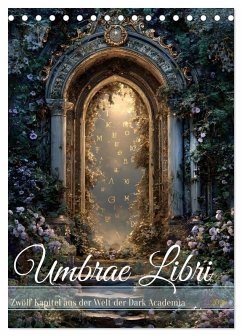 Umbrae Libri (Tischkalender 2026 DIN A5 hoch), CALVENDO Monatskalender