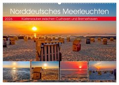 Cover Norddeutsches Meerleuchten (Wandkalender 2026 DIN A2 quer), CALVENDO Monatskalender