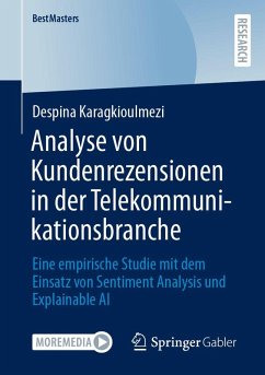 Cover Analyse von Kundenrezensionen in der Telekommunikationsbranche