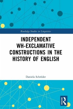 Cover Independent Wh-Exclamative Constructions in the History of English
