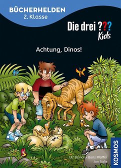Cover Die drei ??? Kids, Bücherhelden 2. Klasse, Achtung, Dinos!