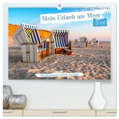 Cover Mein Urlaub am Meer (hochwertiger Premium Wandkalender 2026 DIN A2 quer), Kunstdruck in Hochglanz