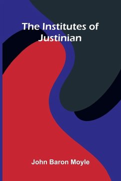 Cover The Institutes Of Justinian