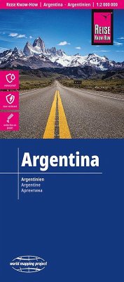 Cover Reise Know-How Landkarte Argentinien / Argentina (1:2.000.000)