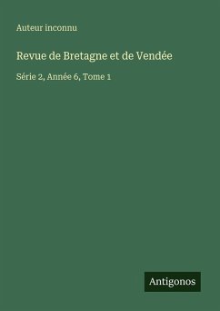 Cover Revue de Bretagne et de Vendée