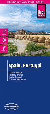 Cover Reise Know-How Landkarte Spanien, Portugal / Spain, Portugal (1:900.000)