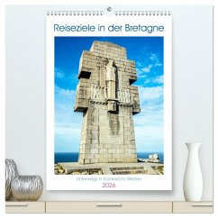 Cover Reiseziele in der Bretagne (hochwertiger Premium Wandkalender 2026 DIN A2 hoch), Kunstdruck in Hochglanz