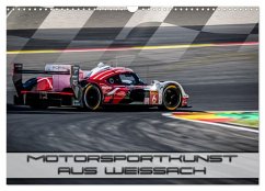 Cover Motorsportkunst aus Weissach (Wandkalender 2026 DIN A3 quer), CALVENDO Monatskalender