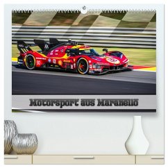 Cover Motorsport aus Maranello (hochwertiger Premium Wandkalender 2026 DIN A2 quer), Kunstdruck in Hochglanz
