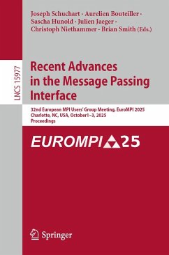 Cover Recent Advances in the Message Passing Interface (eBook, PDF)