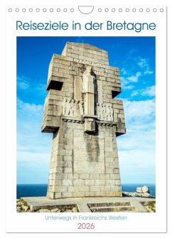 Cover Reiseziele in der Bretagne (Wandkalender 2026 DIN A4 hoch), CALVENDO Monatskalender