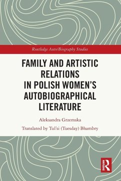 Cover Family and Artistic Relations in Polish Women's Autobiographical Literature