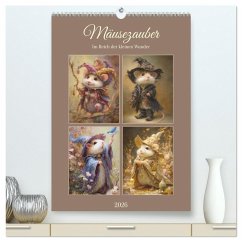 Mäusezauber. Im Reich der kleinen Wunder (hochwertiger Premium Wandkalender 2026 DIN A2 hoch), Kunstdruck in Hochglanz Mäusezauber. Im Reich der kleinen Wunder (hochwertiger Premium Wandkalender 2026 DIN A2 hoch), Kunstdruck in Hochglanz