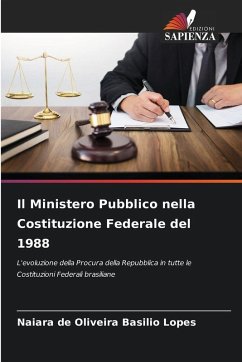 Il Ministero Pubblico nella Costituzione Federale del 1988 Cover Il Ministero Pubblico nella Costituzione Federale del 1988