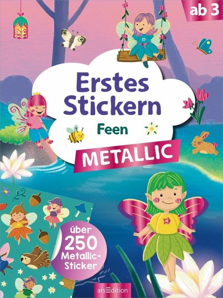 Erstes Stickern Metallic - Feen Erstes Stickern Metallic - Feen