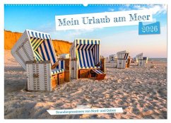 Cover Mein Urlaub am Meer (Wandkalender 2026 DIN A2 quer), CALVENDO Monatskalender
