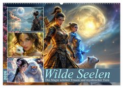 Wilde Seelen (Wandkalender 2026 DIN A2 quer), CALVENDO Monatskalender