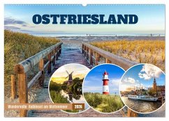 Cover OSTFRIESLAND Wundervolle Halbinsel am Wattenmeer (Wandkalender 2026 DIN A2 quer), CALVENDO Monatskalender