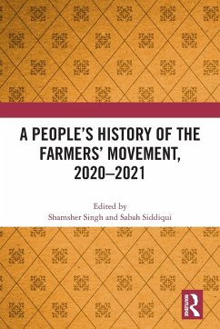 Cover A People's History of the Farmers' Movement, 2020-2021