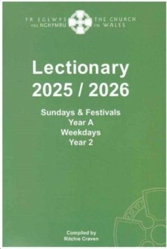 Cover Church in Wales Lectionary 2025-26