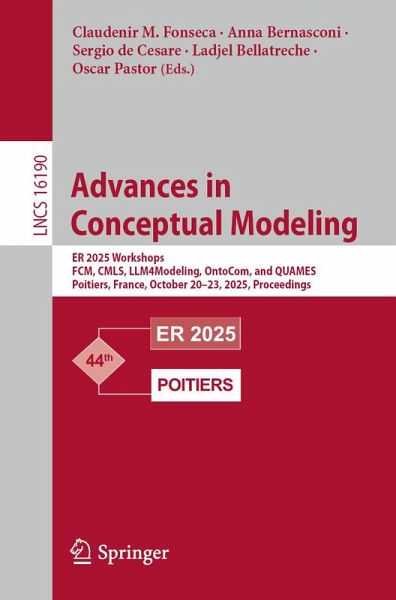 Advances in Conceptual Modeling (eBook, PDF) Advances in Conceptual Modeling (eBook, PDF)