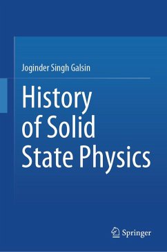 Cover History of Solid State Physics (eBook, PDF)