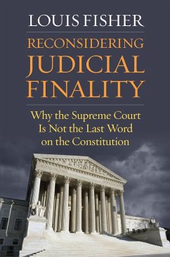 Reconsidering Judicial Finality (eBook, ePUB) - Fisher, Louis