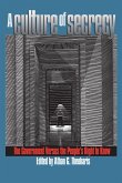 A Culture of Secrecy (eBook, ePUB)