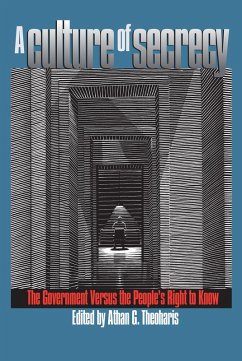 Cover A Culture of Secrecy (eBook, ePUB)