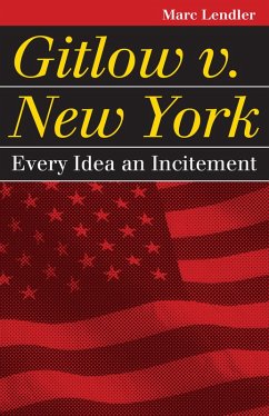 Gitlow v. New York (eBook, ePUB) Cover Gitlow v. New York (eBook, ePUB)