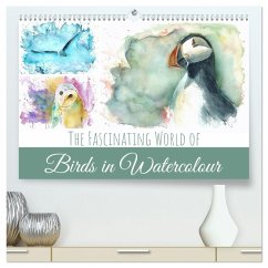 The Fascinating World of Birds in Watercolour (High Quality Premium Wall Calendar 2026 DIN A2 landscape),CALVENDO 12 Month Wall Calendar The Fascinating World of Birds in Watercolour (High Quality Premium Wall Calendar 2026 DIN A2 landscape),CALVENDO 12 Month Wall Calendar