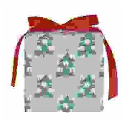 Cover Geschenkpapier Tannenbäume, Reseda, FSC MIX