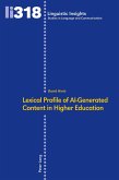 Lexical Profile of AI-Generated Content in Higher Education
