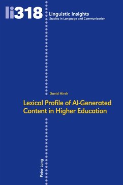Cover Lexical Profile of AI-Generated Content in Higher Education