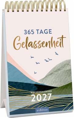 Cover Wochenkalender 365 Tage Gelassenheit 2027