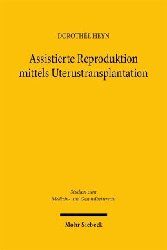 Cover Assistierte Reproduktion mittels Uterustransplantation