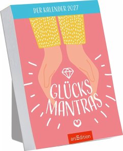 Cover Abreißkalender Glücksmantras 2027