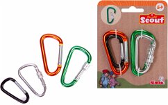 Cover Scout Metallkarabiner 4 Stück