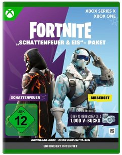 Cover Fortnite Schattenfeuer & Eis Paket (Code in Box) (Xbox)