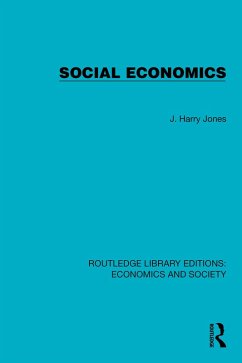Cover Social Economics (eBook, PDF)